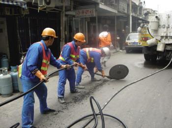 彭场镇管道清洗